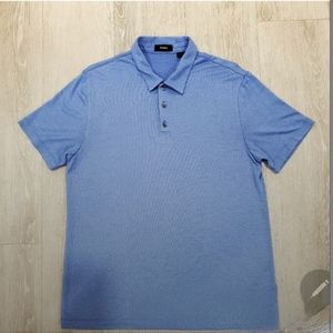 Theory Men Bron C Anemone Polo Short Sleeve Shirt